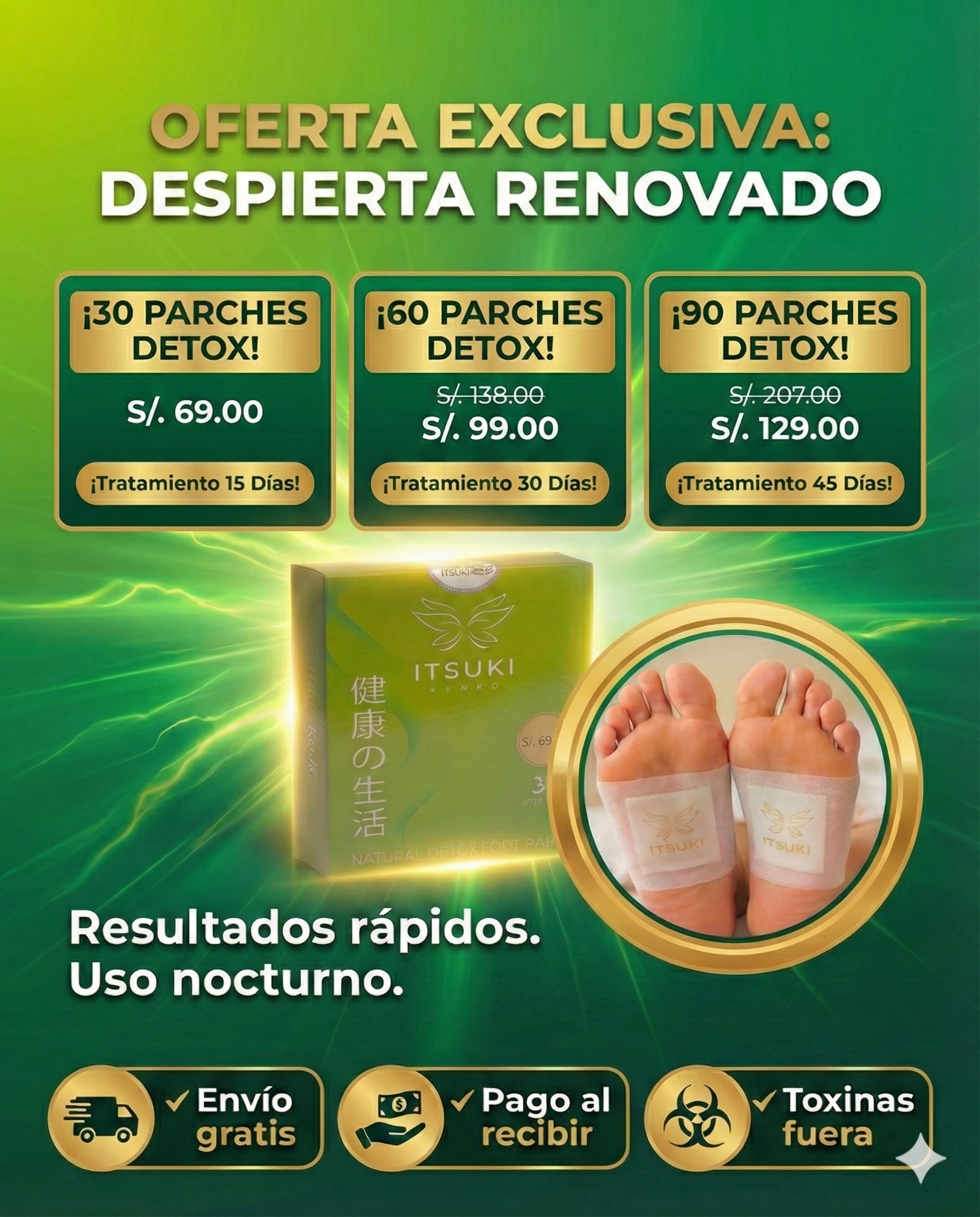 ITSUKI KENKO PODEROSO DETOX