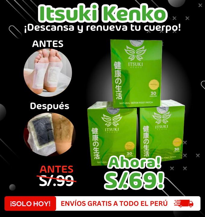 ITSUKI KENKO PODEROSO DETOX